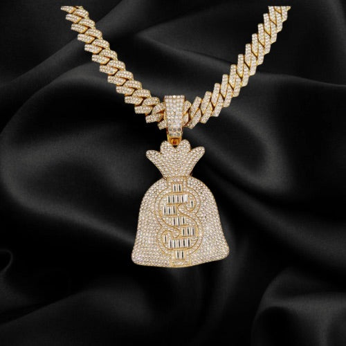 Blinged Out Moneybag