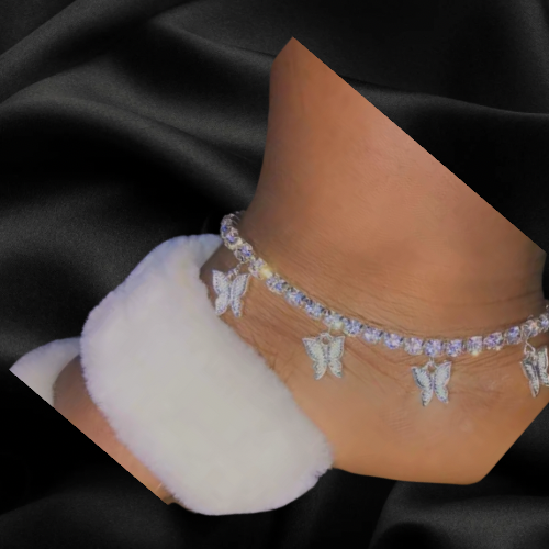 Mini Butterfly anklet