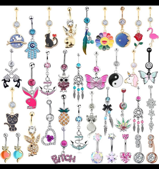 NEW Traphouse Belly Rings