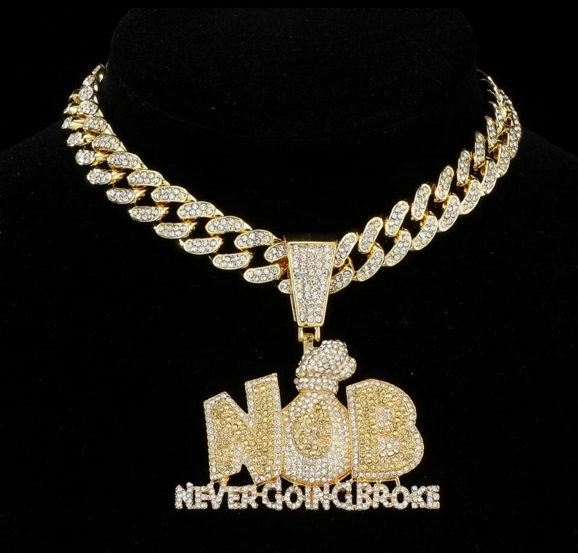 NEW Never Going Broke chain